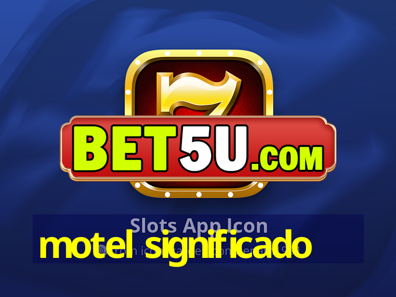 motel significado